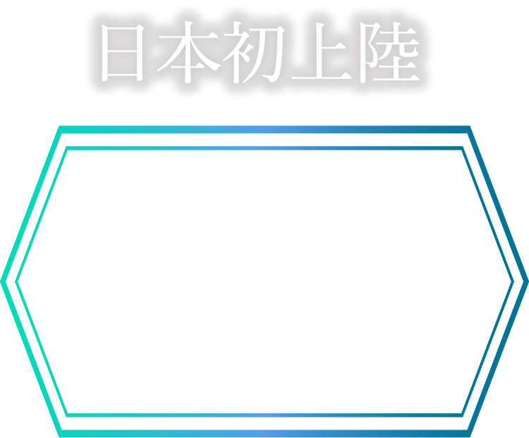 日本初上陸 最新技術 17MHZ 搭載モデル