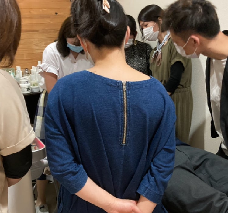フォローアップ(研修指導・物販講習)